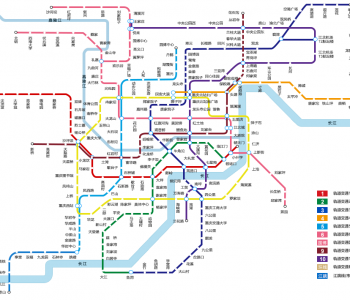 重慶軌道線路地圖查詢